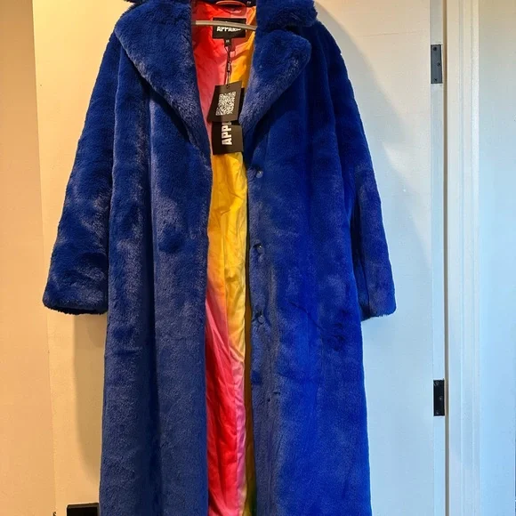 Mona Faux Fur Trench Coat -OUT OF STOCK ONLINE!